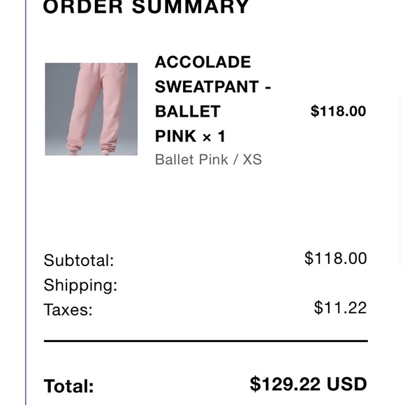 Alo Yoga jogger sweatpants - Picture 13 of 13